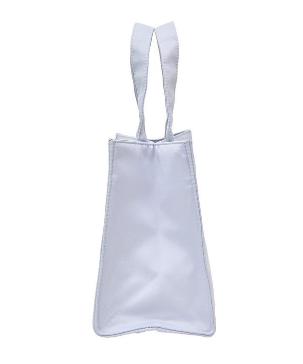 Maison de FLEUR コットンキャンディ刺繍トートバッグ Grayish Blue