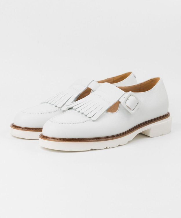 BONTRE 【LucaGrossi/ルカグロッシ】キルトデザインローファー/K328M-US ホワイト