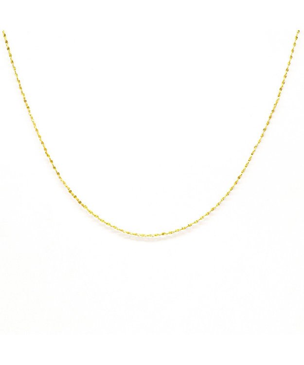 blancotokyo 【金属アレルギー対応】ペタルチェーンネックレス Resplandor ゴールド