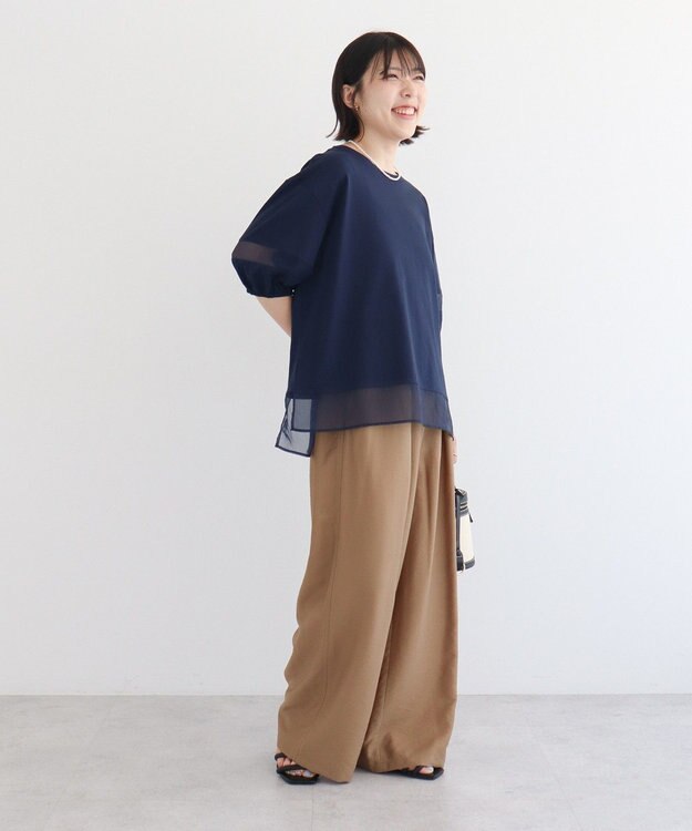 Green Parks シアードッキングプルオーバー２ Navy