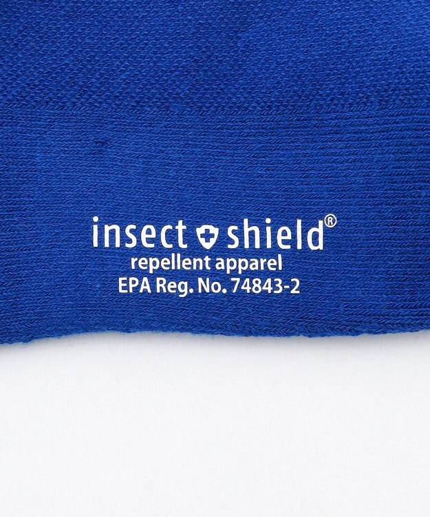 PW CIRCULUS 【虫よけ加工】【WOMEN】P-MOF ソックス ミドル丈 ゴルフウェア レディース スカイブルー系