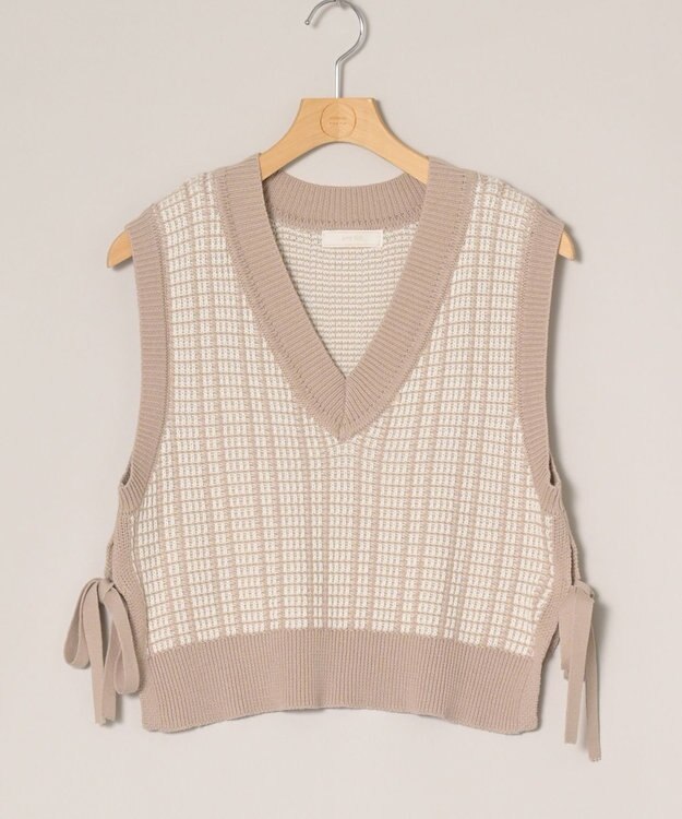 ONWARD Reuse Park 【any SiS】ベスト秋冬 ベージュ