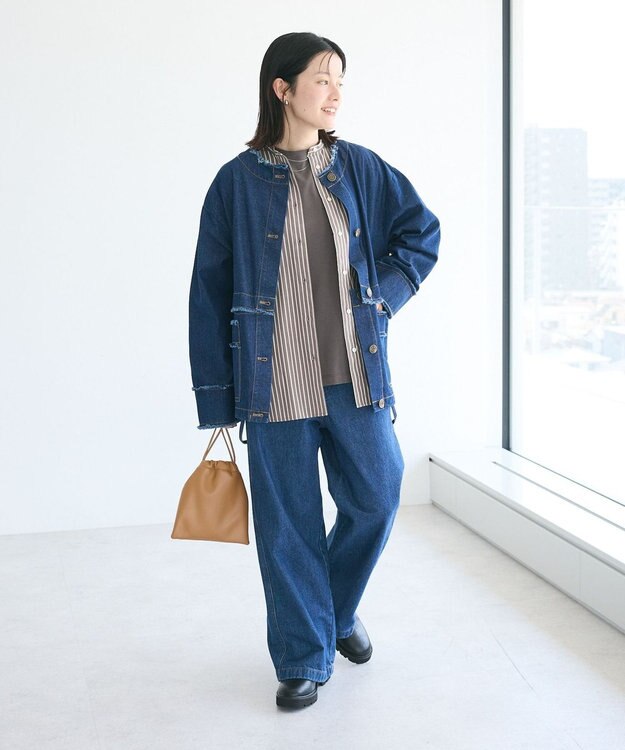 CRAFT STANDARD BOUTIQUE デニム２WAYブルゾン Indigo