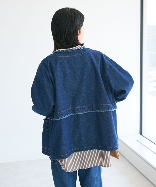 CRAFT STANDARD BOUTIQUE デニム２WAYブルゾン Indigo