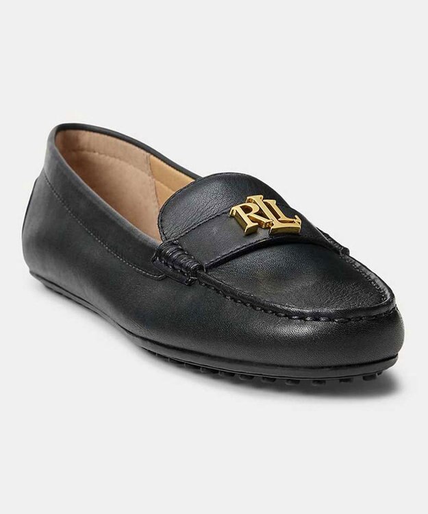 REGAL FOOT COMMUNITY 【ローレンラルフローレン】R81G BARNSBURY バーンズバリー フラットシューズ ブラック