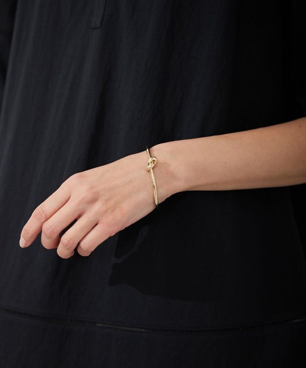 J.PRESS LADIES ノット バングル ゴールド系