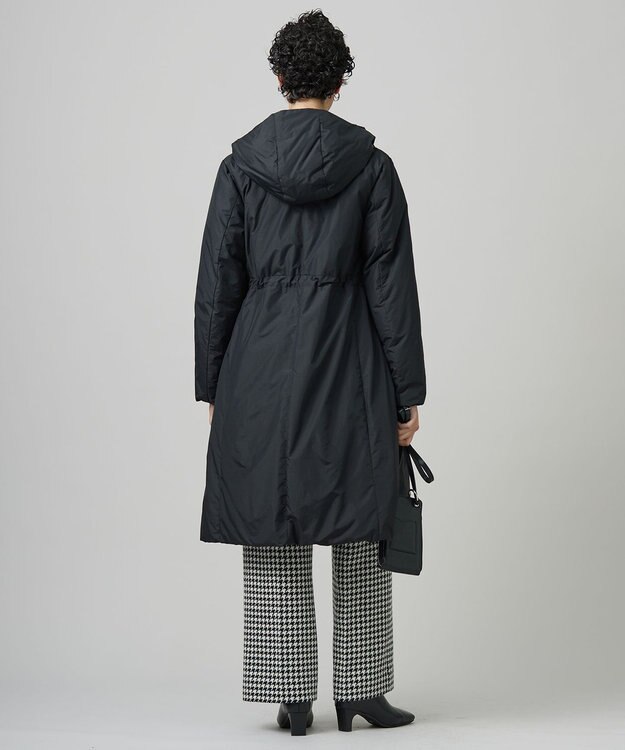 ICB 【WEB&一部店舗限定】ADSダウン フーデットコート ブラック系