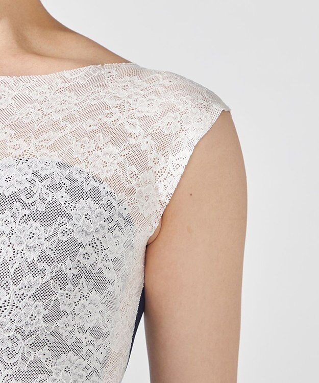 Chacott ノースリーブレオタード ネイビー