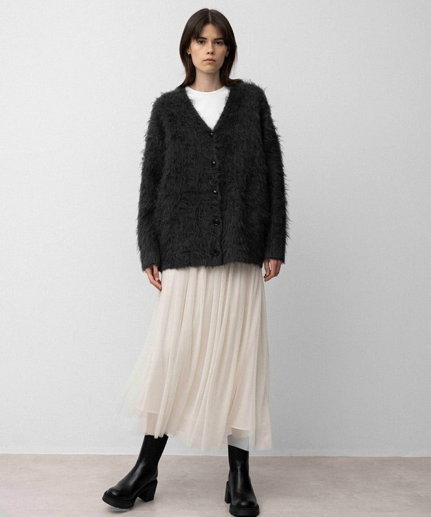 NAVE 【Nave】リブカットソー タンクトップ ホワイト系