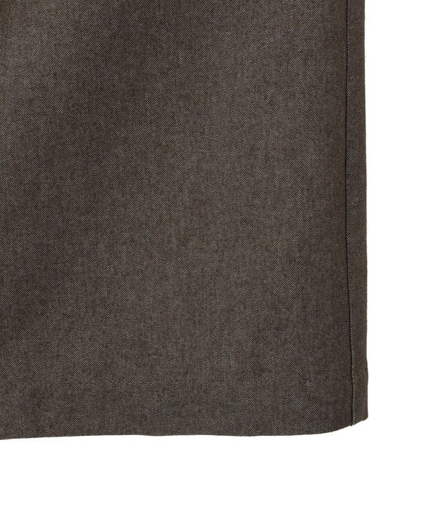 earth music&ecology ラップハーフパンツ Charcoal Gray