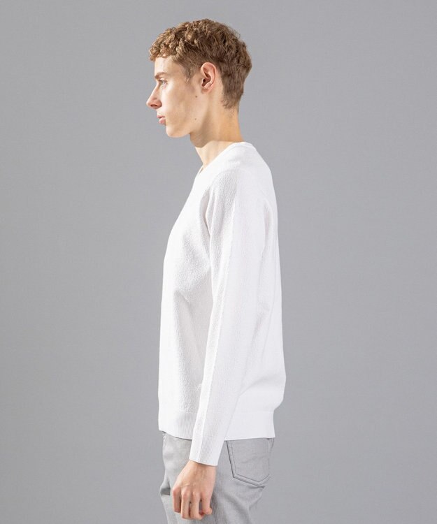 JOSEPH HOMME ライトアムンゼン　Vネック ホワイト系