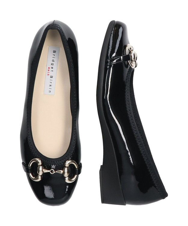 Bridget Birkin 【Bridget Birkin Walk】ビットウォーキングパンプス ブラックエナメル