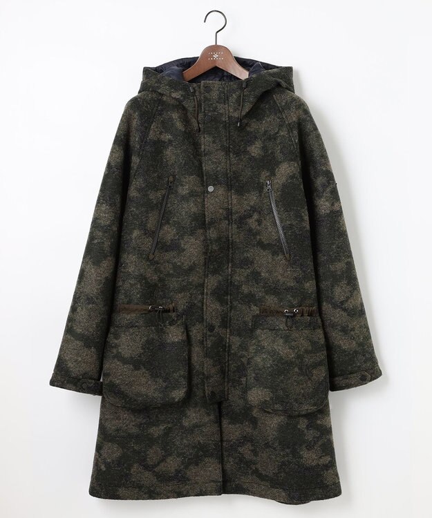 JOSEPH ABBOUD MOUNTAIN 【UNISEX】スライバーカモジャガード コート カーキ系7