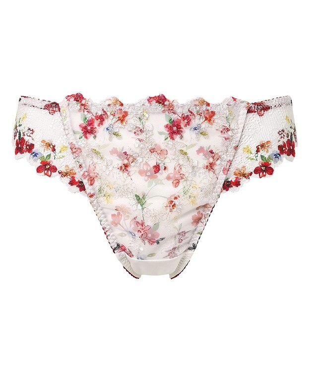 Wing Tバックショーツ Wing Lesiage PB2120とペア 【2120シリーズ】 はきこみ丈あさめ PF2122 ウイング／ワコール ホワイト