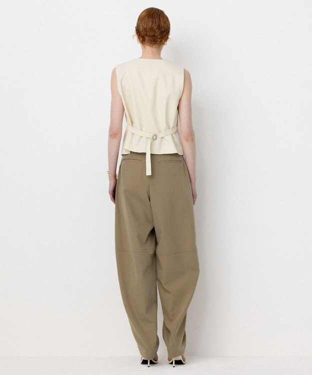 NAVE 【Nave・セットアップ可/洗える/撥水】スパンツイル パンツ カーキ系