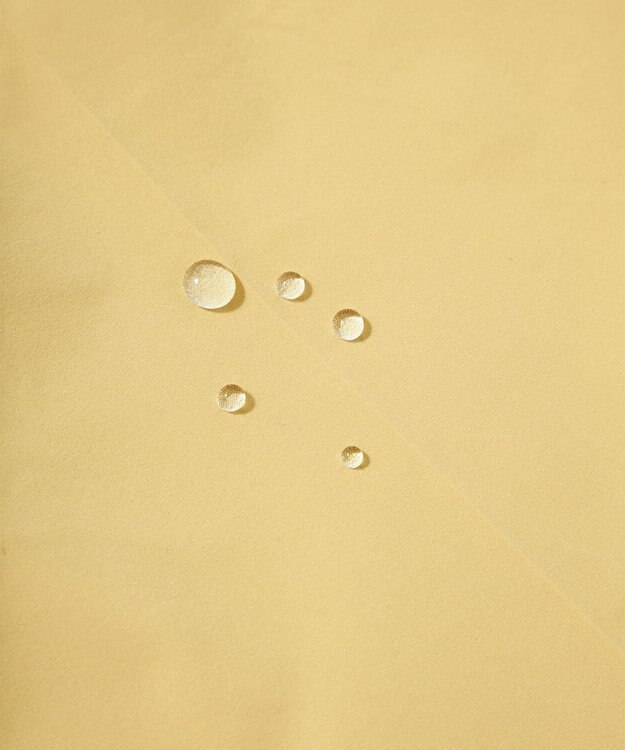 UNFILO 【撥水/シワになりにくい】FINE MOVE ランタンスリーブワンピース イエロー