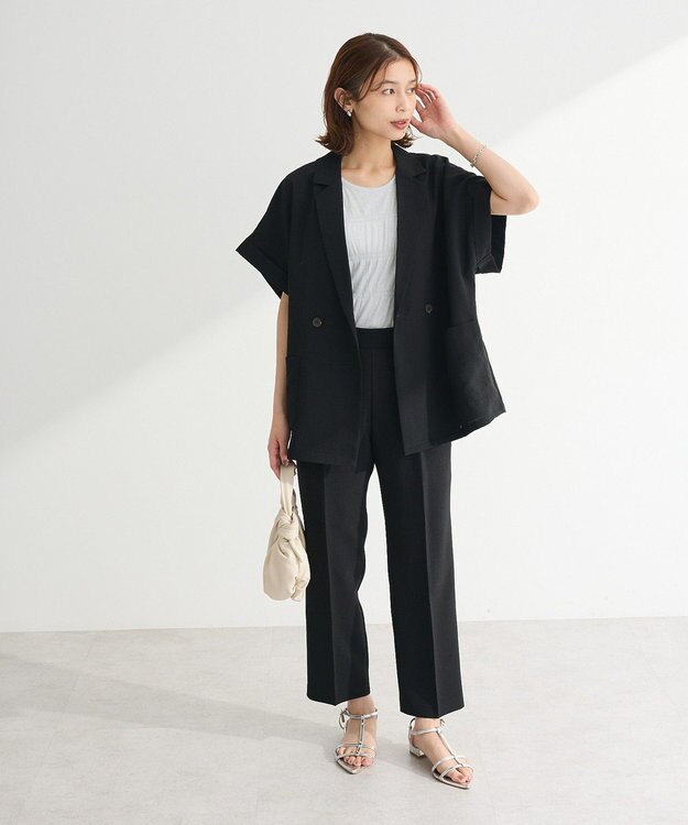 Green Parks ・Ｐｅｔｉｔ　Ｆｌｅｕｒ　シャーリングラメタンクトップ White