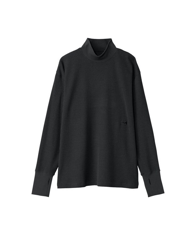 HELLY HANSEN ロングスリーブハイネックドライワッフル ブラック