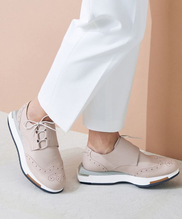 ASICS WALKING ペダラ ライドウォークLUX レディース 2E ベージュ系