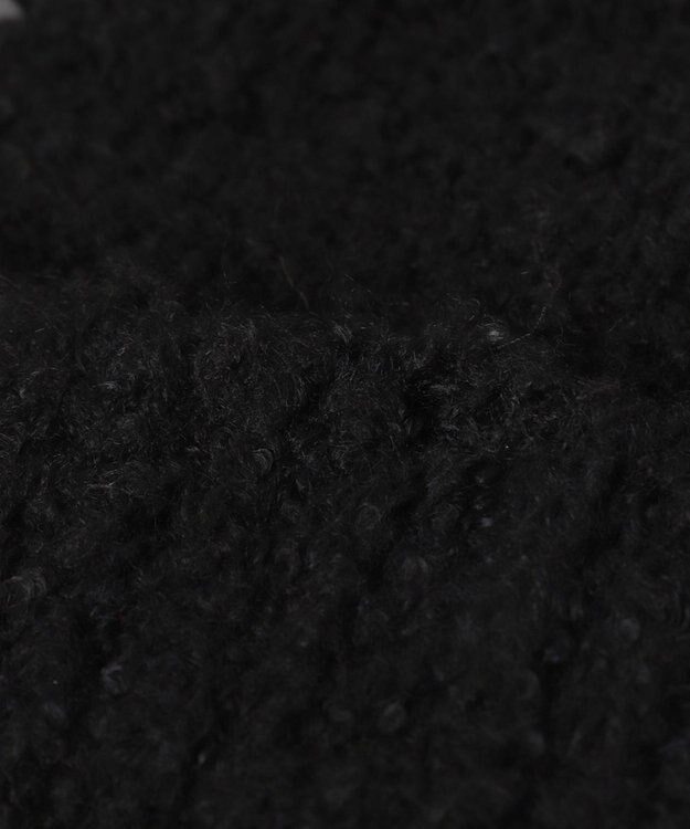 WEGO レースアップネコミミニットキャップ ブラック