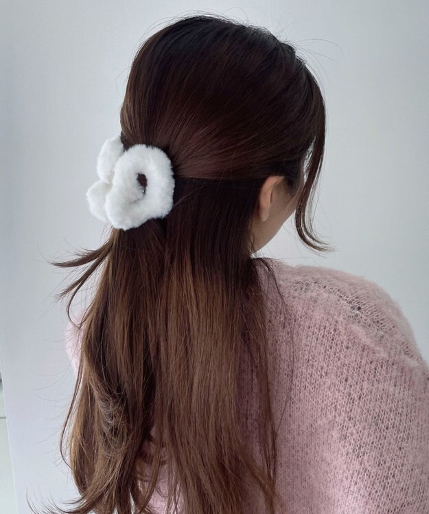 WEGO Lハートファーバンス ホワイト