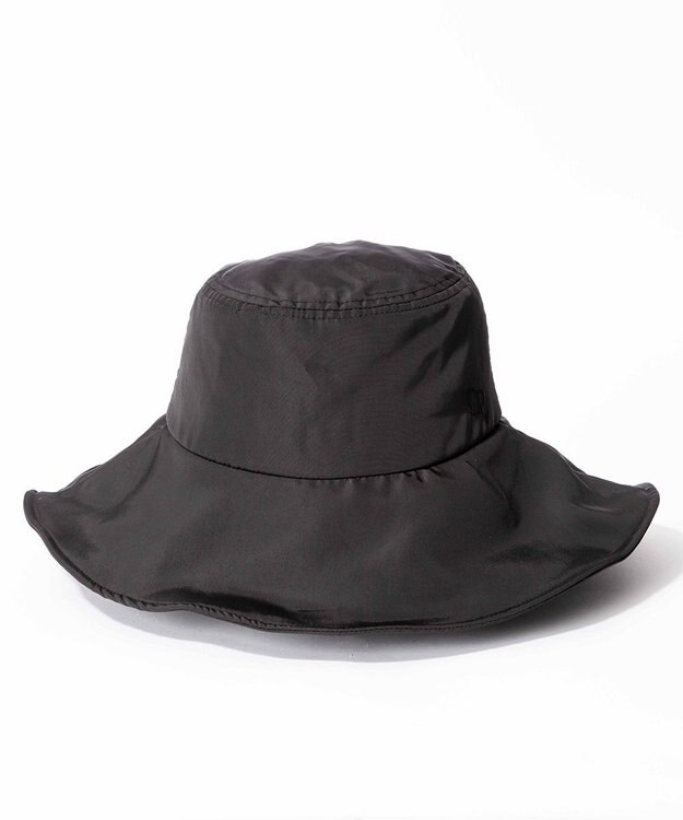 OP／FILA 【Ocean Pacific】UVカットつば広ハット ブラック