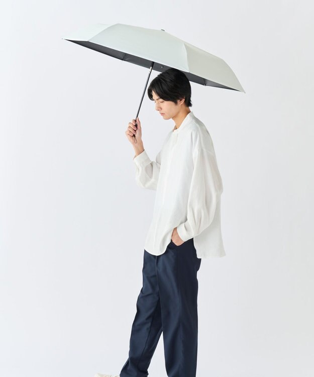 MOONBAT 【遮光100％/超軽量/自動開閉】マジで軽い傘 晴雨兼用 折りたたみ日傘 58cm マジカルテックプロテクション ホワイト