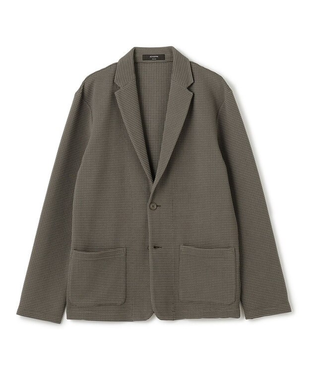 JOSEPH HOMME ＜新色追加＞【オリジナル素材/シワになりにくい】ライトタックジャージー パッチポケット ジャケット ＜新色＞ダークグリーン系