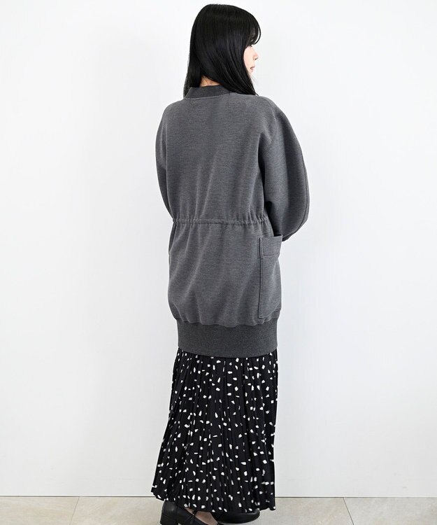 FORFORMO Round Sleeve Cardigan ラウンドスリーブカーディガン チャコールグレー