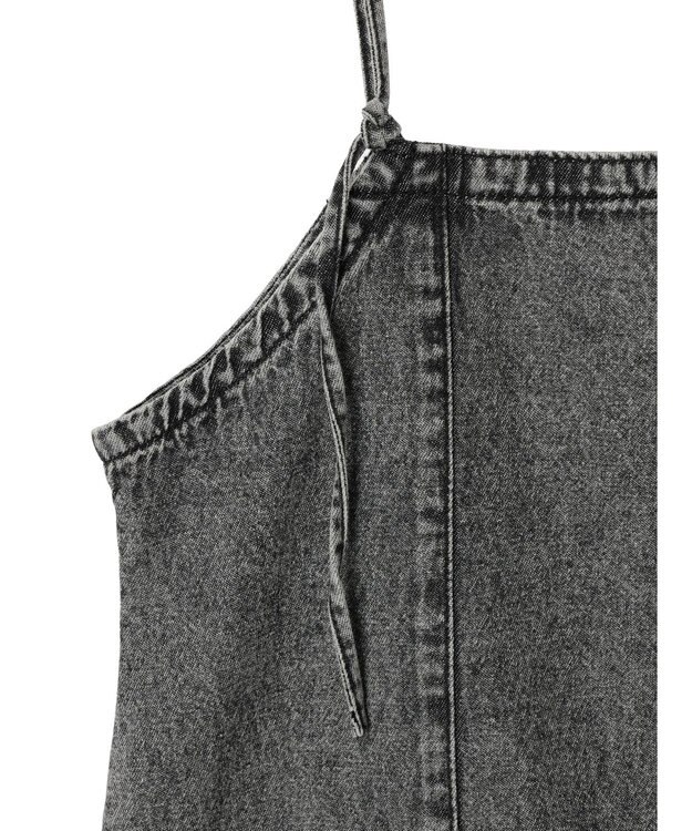 Green Parks ・ＥＬＥＮＣＡＲＥ　ＤＵＥ　Ｗ－ＺＩＰ　デニムキャミ Gray