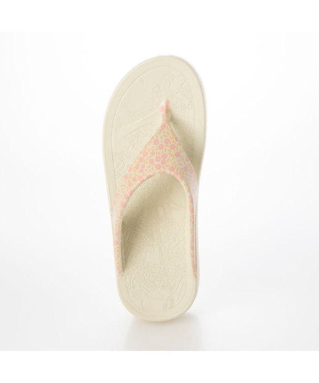 ing <ing>【3E】リカバリートングサンダル ピンクミックス