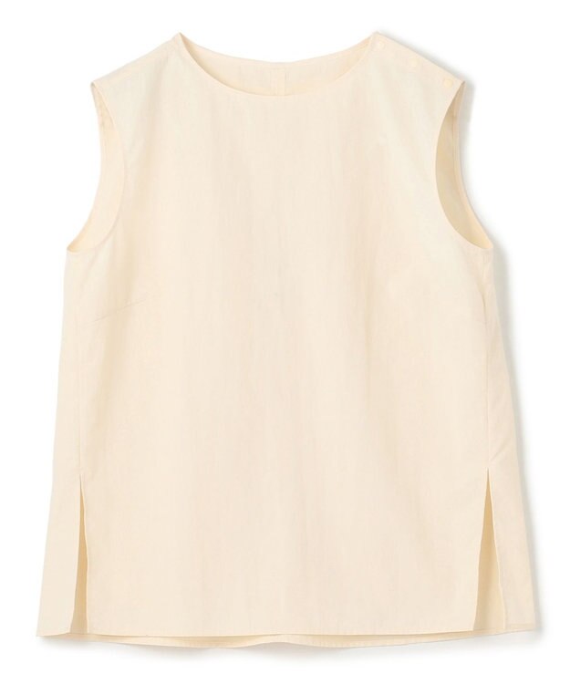 uncrave 【撥水・洗濯機洗い可】ライトプルーフナイロン ブラウス（uncrave WHITE） エクリュ