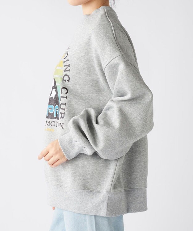 OP／FILA 【Kappa】マウンテンデザイン ユニセックススウェット グレー