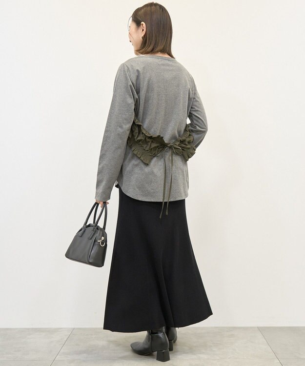 AMERICAN HOLIC リブマーメイドスカート Black