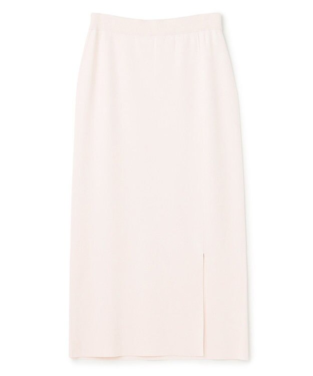 BEIGE， 【洗える】LAURA / ドライタッチIラインニットスカート Ecru