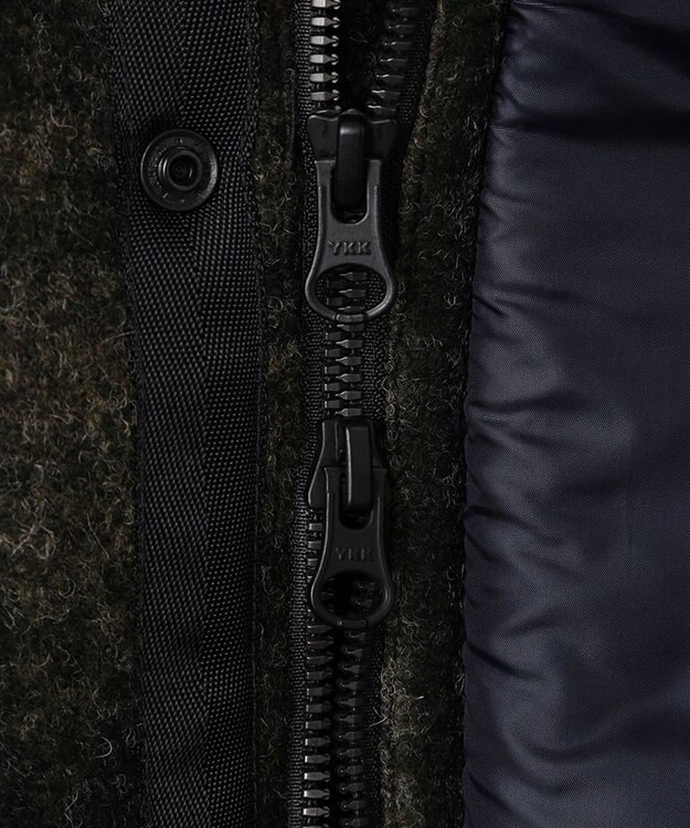 JOSEPH ABBOUD MOUNTAIN 【UNISEX】スライバーカモジャガード コート カーキ系7