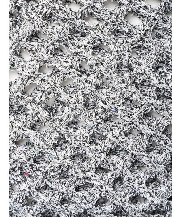 Green Parks ニットビスチェ付きカットソーワンピース Blue