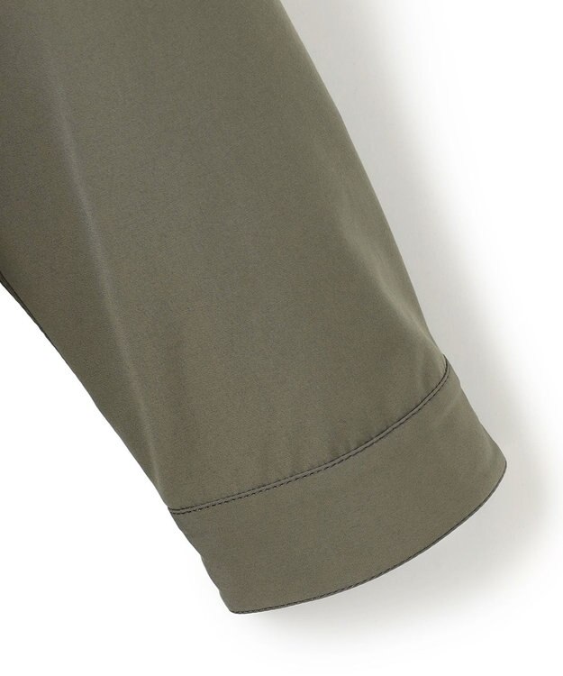 23区 L 【撥水加工/洗える】ライナー付き マルチウェイアウター カーキ系