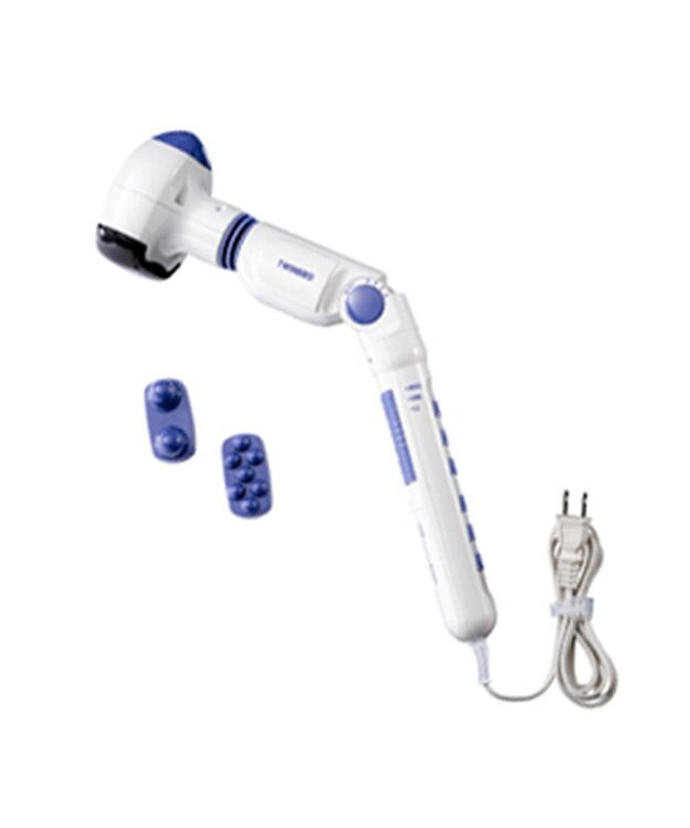 YAMATO テーブル＆キッチン 【TWINBIRD】ハンディーホットマッサージャー F  ホワイト  EM-2195W ホワイト