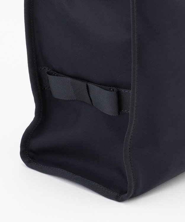 TOCCA SIDE RIBBON NYLONTOTE バッグ ネイビー系