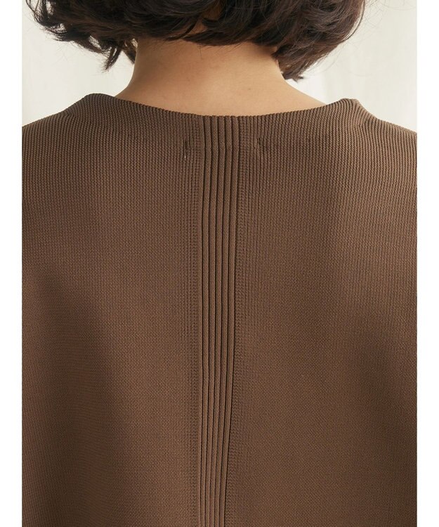 CRAFT STANDARD BOUTIQUE リサイクルポリエステルニットカーディガン Brown