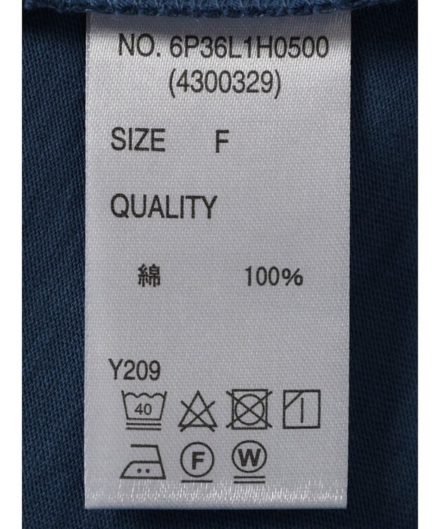 Green Parks ・ＳＵＧＡＲ　ＳＰＯＯＮ　カットフレアワンピース Blue