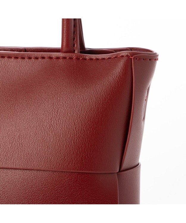 UNBILLION cachecache イントレチャートミニショルダーバッグ ワイン