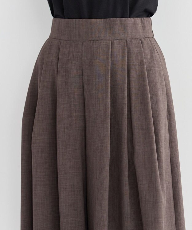 YECCA VECCA 【UVカット】ガウチョパンツ Brown