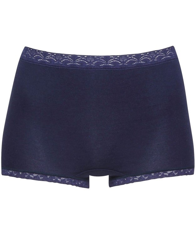 WACOAL 【ディアヒップ】 ショーツ ボーイレングス はきこみ丈ふかめ 綿混(身生地) ヒップを包みこむフィット感 やさしいはきごこち PPA113 /ワコール バイオレット