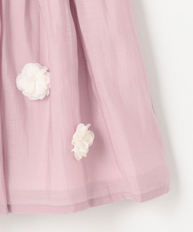 組曲 KIDS 【80~100㎝】ベビーフラワー ドレス ピンク系