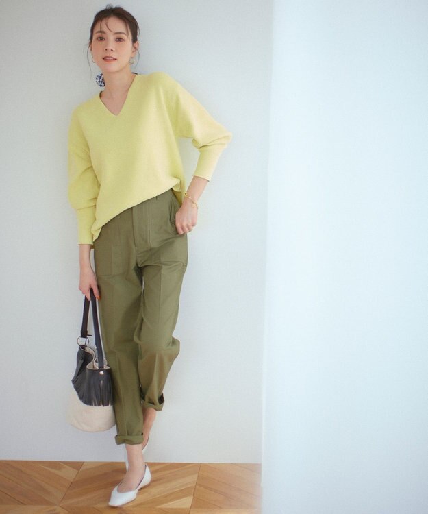 23区 【STORY7月号掲載】MARCO MASI レザーキャンバスコンビ ショルダーバッグ ブラック系