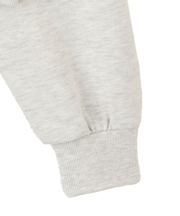 WEGO デニムワッペンプルオーバー 杢グレー