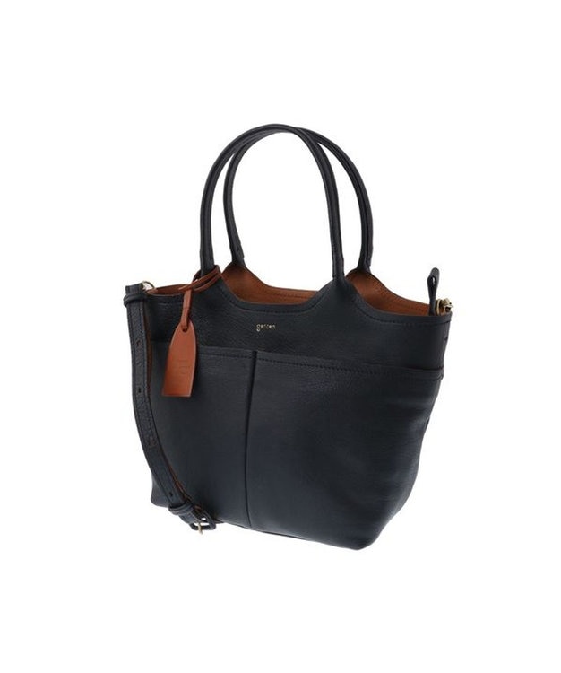 genten タスカ 2wayトートバッグ ネイビー