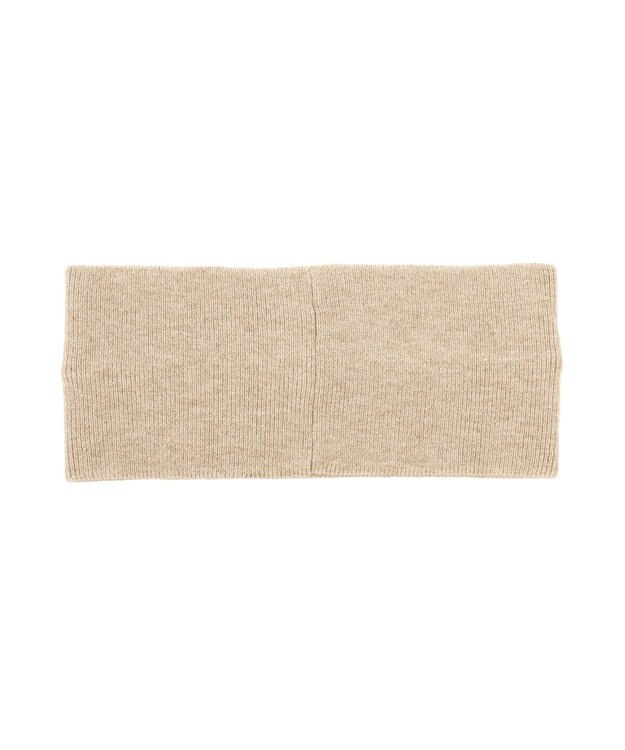earth music&ecology リブニットターバン Beige